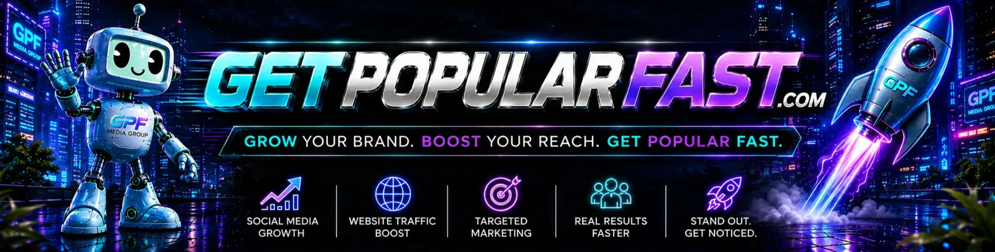 GetPopularFast - digital marketing and AI growth - sponsor of the Technology and AI documentary section